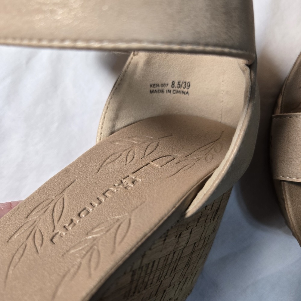 CL by Chinese Laundry Shoes Women's Kaya Wedge Sandal Size 8.5 NWOB - Picture 4 of 10